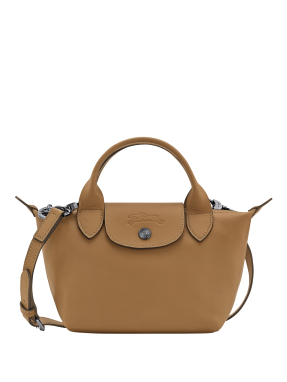 ΓΥΝΑΙΚΕΙΑ ΔΕΡΜΑΤΙΝΗ ΤΣΑΝΤΑ ΧΕΙΡΟΣ LE PLIAGE XTRA XS | Καφέ Ανοιχτό