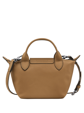 ΓΥΝΑΙΚΕΙΑ ΔΕΡΜΑΤΙΝΗ ΤΣΑΝΤΑ ΧΕΙΡΟΣ LE PLIAGE XTRA XS | Καφέ Ανοιχτό