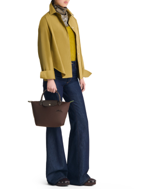 ΓΥΝΑΙΚΕΙΑ ΤΣΑΝΤΑ ΧΕΙΡΟΣ LE PLIAGE GREEN S | Καφέ Σκούρο