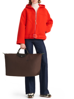 ΓΥΝΑΙΚΕΙΑ ΤΣΑΝΤΑ ΤΑΞΙΔΙΟΥ LE PLIAGE GREEN Μ | Καφέ Σκούρο