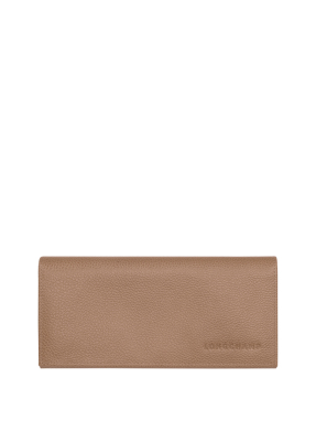 ΔΕΡΜΑΤΙΝΟ ΠΟΡΤΟΦΟΛΙ LE FOULONNE LONG | Καφέ