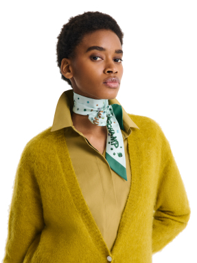 ΓΥΝΑΙΚΕΙΟ ΦΟΥΛΑΡΙ COULEURS DE L'ART | Γαλάζιο