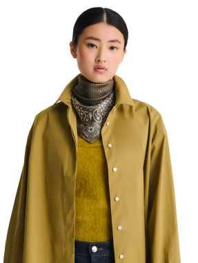 ΓΥΝΑΙΚΕΙΟ ΦΟΥΛΑΡΙ FRENCH BANDANA SILK SCARF 50 | Λαδί