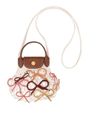 ΓΥΝΑΙΚΕΙΑ ΤΣΑΝΤΑ ΩΜΟΥ LE PLIAGE COLLECTION MESH BAG | Εκρού