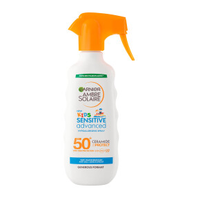 AMBRE SOLAIRE KIDS SENSITIVE ADVANCED SPRAY SPF50+ SUN BODY LOTION | 270ml