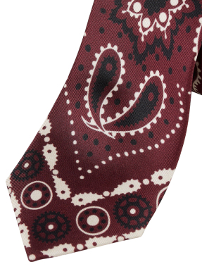 ΓΥΝΑΙΚΕΙΑ ΜΕΤΑΞΩΤΗ ΓΡΑΒΑΤΑ | Μπορντό ONE SIZE