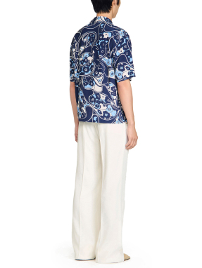 ΑΝΔΡΙΚΟ ΚΟΝΤΟΜΑΝΙΚΟ ΠΟΥΚΑΜΙΣΟ | Μπλε Σκούρο L