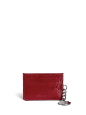 ΓΥΝΑΙΚΕΙΑ ΔΕΡΜΑΤΙΝΗ ΘΗΚΗ ΚΑΡΤΩΝ SUNNY PASS | Κόκκινο