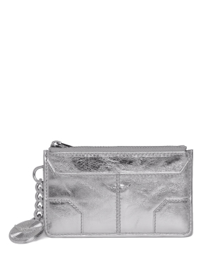 ΓΥΝΑΙΚΕΙΑ ΔΕΡΜΑΤΙΝΗ ΘΗΚΗ ΚΑΡΤΩΝ | Ασημί