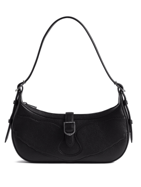 ΓΥΝΑΙΚΕΙΑ ΔΕΡΜΑΤΙΝΗ ΤΣΑΝΤΑ ΩΜΟΥ MOONRISE | Μαύρο