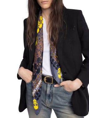 ΓΥΝΑΙΚΕΙΟ ΦΟΥΛΑΡΙ DEBBIE 85 GARDEN | Γκρι ONE SIZE