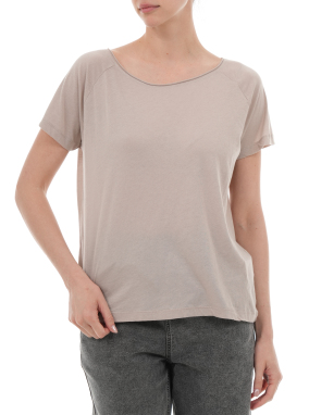 ΓΥΝΑΙΚΕΙΟ T-SHIRT LALOOM | Μπεζ M