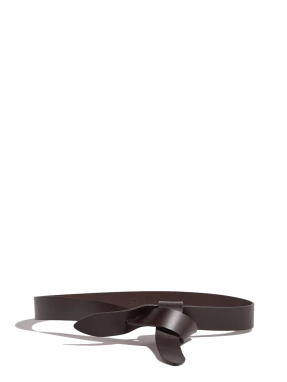 ΓΥΝΑΙΚΕΙΑ ΔΕΡΜΑΤΙΝΗ ΖΩΝΗ LECCE | Καφέ Σκούρο S