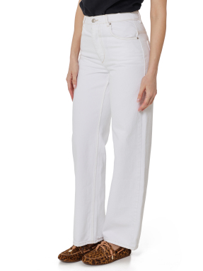 ΓΥΝΑΙΚΕΙΟ DENIM ΠΑΝΤΕΛΟΝΙ DROMIE | Λευκό FR 34