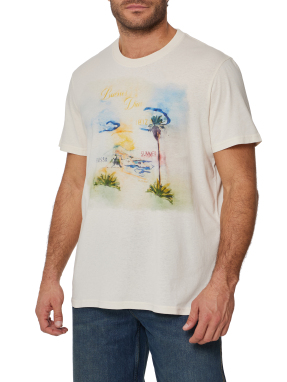 ΑΝΔΡΙΚΟ T-SHIRT HONORE | Εκρού XL