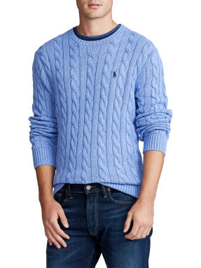 ΑΝΔΡΙΚΟ ΠΛΕΚΤΟ ΠΟΥΛΟΒΕΡ | Μπλε XL