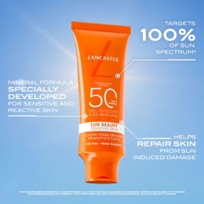 SUN BEAUTY SENSITIVE SKIN MINERAL FACE CREAM SPF50 | 50ml