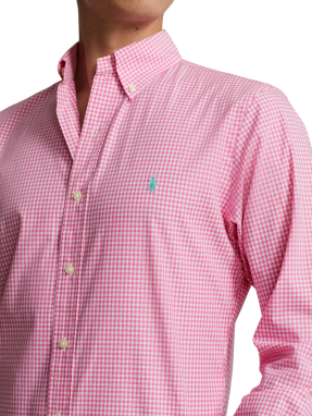 ΑΝΔΡΙΚΟ ΡΙΓΕ ΠΟΥΚΑΜΙΣΟ | Ροζ XL