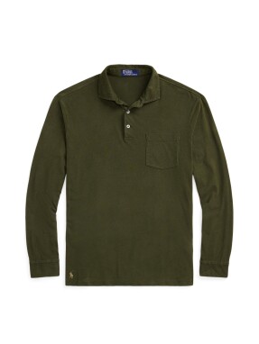 ΑΝΔΡΙΚΗ ΜΑΚΡΥΜΑΝΙΚΗ POLO ΜΠΛΟΥΖΑ | Χακί M