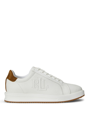 ΓΥΝΑΙΚΕΙΑ ΔΕΡΜΑΤΙΝΑ SNEAKERS | Λευκό 38.5