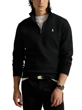 ΑΝΔΡΙΚΟ ΦΟΥΤΕΡ HALF-ZIP | Μαύρο XXL