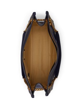 ΓΥΝΑΙΚΕΙΑ ΔΕΡΜΑΤΙΝΗ ΤΣΑΝΤΑ ΩΜΟΥ | Μπλε Σκούρο