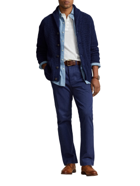 ΑΝΔΡΙΚΟ CHINO ΠΑΝΤΕΛΟΝΙ | Μπλε Σκούρο EU 34