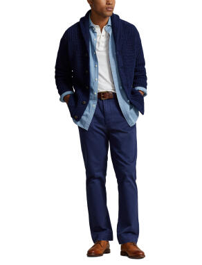 ΑΝΔΡΙΚΟ CHINO ΠΑΝΤΕΛΟΝΙ | Μπλε Σκούρο EU 34