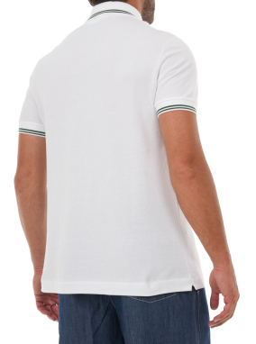 ΑΝΔΡΙΚΗ POLO ΜΠΛΟΥΖΑ TRIM ACCENT | Λευκό L001 L