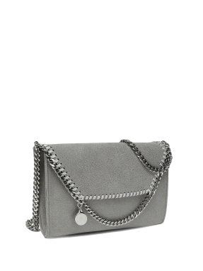 ΓΥΝΑΙΚΕΙΑ ΤΣΑΝΤΑ ΧΕΙΡΟΣ FALABELLA WALLET CROSSBODY | Γκρι Ανοιχτό