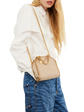 ΓΥΝΑΙΚΕΙΑ ΤΣΑΝΤΑ ΩΜΟΥ FABELLA TINY | Μπεζ