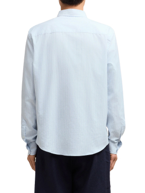 UNISEX ΡΙΓΕ ΠΟΥΚΑΜΙΣΟ | Γαλάζιο L