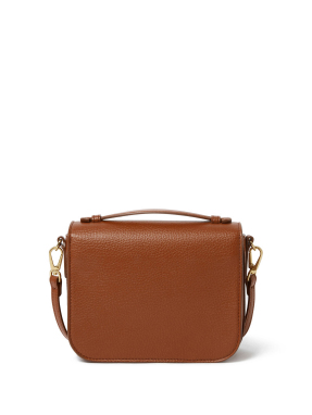 ΓΥΝΑΙΚΕΙΑ ΤΣΑΝΤΑ ΧΕΙΡΟΣ LOGO MESSENGER CROSSBODY | Καφέ Σκούρο