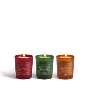 MON BEAU SAPIN, POMME D’AMOUR & PAIN D’ÉPICES – TRIO OF SCENTED CANDLES