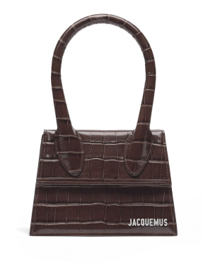 ΓΥΝΑΙΚΕΙΑ ΔΕΡΜΑΤΙΝΗ ΤΣΑΝΤΑ ΧΕΙΡΟΣ LE CHIQUITO MOYEN | Καφέ