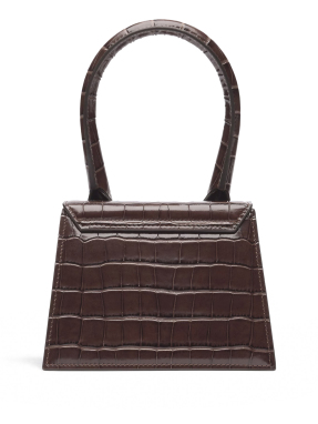 ΓΥΝΑΙΚΕΙΑ ΔΕΡΜΑΤΙΝΗ ΤΣΑΝΤΑ ΧΕΙΡΟΣ LE CHIQUITO MOYEN | Καφέ