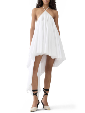 ΜΙΝΙ ΦΟΡΕΜΑ LA ROBE TRIANGLE COURTE | Λευκό FR 36