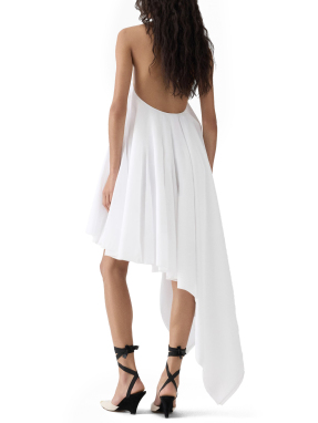 ΜΙΝΙ ΦΟΡΕΜΑ LA ROBE TRIANGLE COURTE | Λευκό FR 36