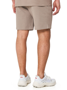 ΑΝΔΡΙΚΟ ΑΘΛΗΤΙΚΟ SHORTS | Καφέ Ανοιχτό XL