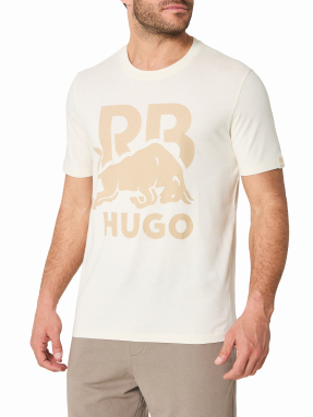 ΑΝΔΡΙΚΟ T-SHIRT HUGO x RB | Εκρού XL