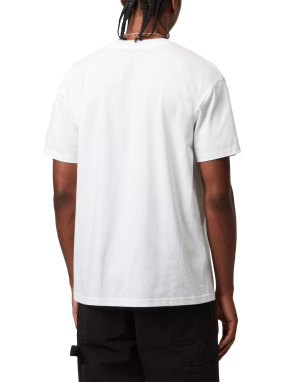 ΑΝΔΡΙΚΟ T-SHIRT AMERICAN SCRIPT | Λευκό L