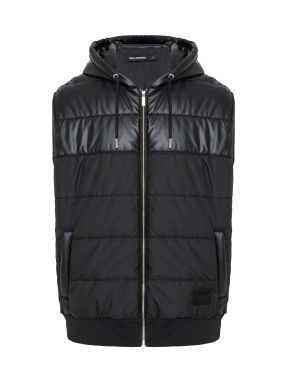 ΑΝΔΡΙΚΟ ΓΙΛΕΚΟ ΜΕ ΚΟΥΚΟΥΛΑ | Μαύρο L