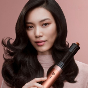 HS09 AIRWRAP Co-anda2x STRAIGHT+WAVY AMBER SILK GIFT PACK MULTI-STYLER ΚΑΙ ΣΕΣΟΥΑΡ ΜΑΛΛΙΩΝ