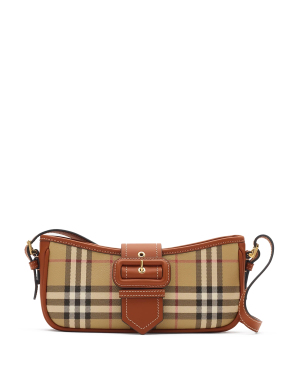 ΓΥΝΑΙΚΕΙΑ ΤΣΑΝΤΑ ΩΜΟΥ CHECK SLING | Μπεζ