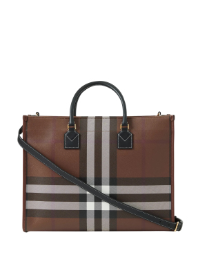 ΓΥΝΑΙΚΕΙΑ ΤΣΑΝΤΑ MEDIUM FREYA TOTE | Καφέ Σκούρο