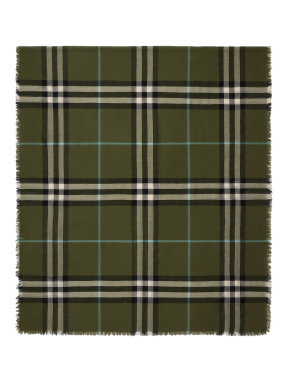 ΓΥΝΑΙΚΕΙΟ ΚΑΣΚΟΛ WIDE CHECK | Λαδί ONE SIZE