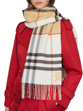 ΓΥΝΑΙΚΕΙΟ ΚΑΣΚΟΛ CONTRAST CHECK | Καφέ ONE SIZE