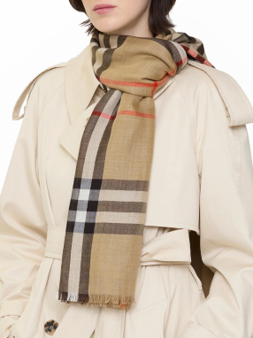 ΓΥΝΑΙΚΕΙΟ ΦΟΥΛΑΡΙ REVERSIBLE CHECK | Καφέ ONE SIZE