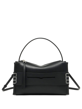 ΓΥΝΑΙΚΕΙΑ ΔΕΡΜΑΤΙΝΗ ΤΣΑΝΤΑ LOAFER | Μαύρο