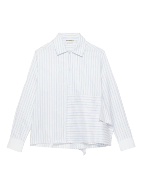 ΓΥΝΑΙΚΕΙΟ ΠΟΥΚΑΜΙΣΟ ASYMMETRIC DRAPED | Λευκό UK 10